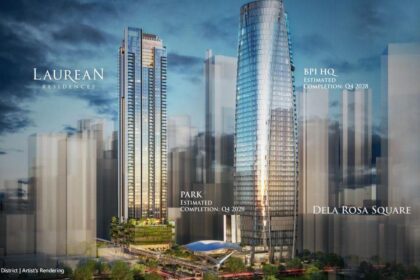 Laurean Residences beside new BPI HQ
